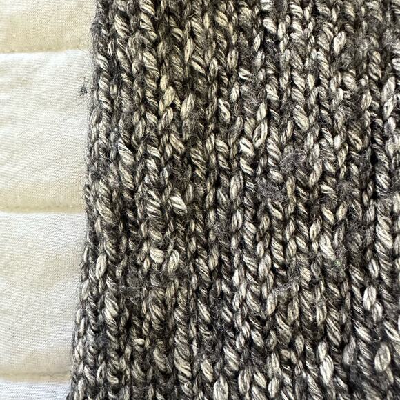 THEORY Womens Sweater Small Gray Slouchy Parkland Pullover Wool Blend Casual - Picture 6 of 12